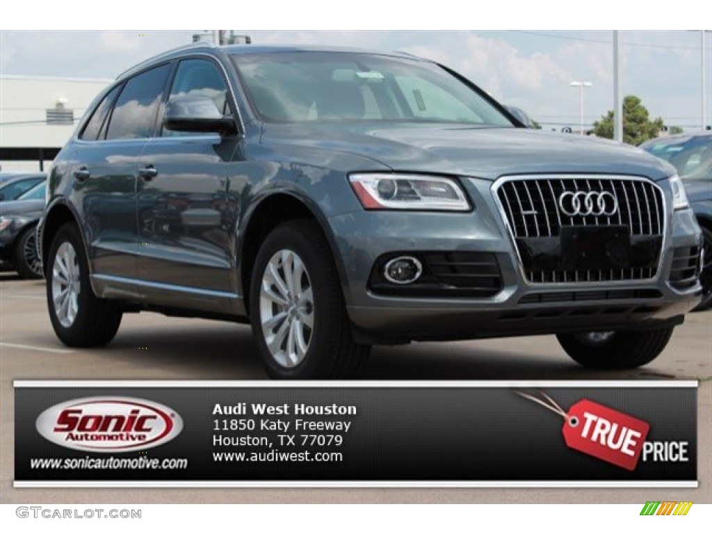2016 Q5 2.0 TFSI Premium Plus quattro - Monsoon Gray Metallic / Black photo #1
