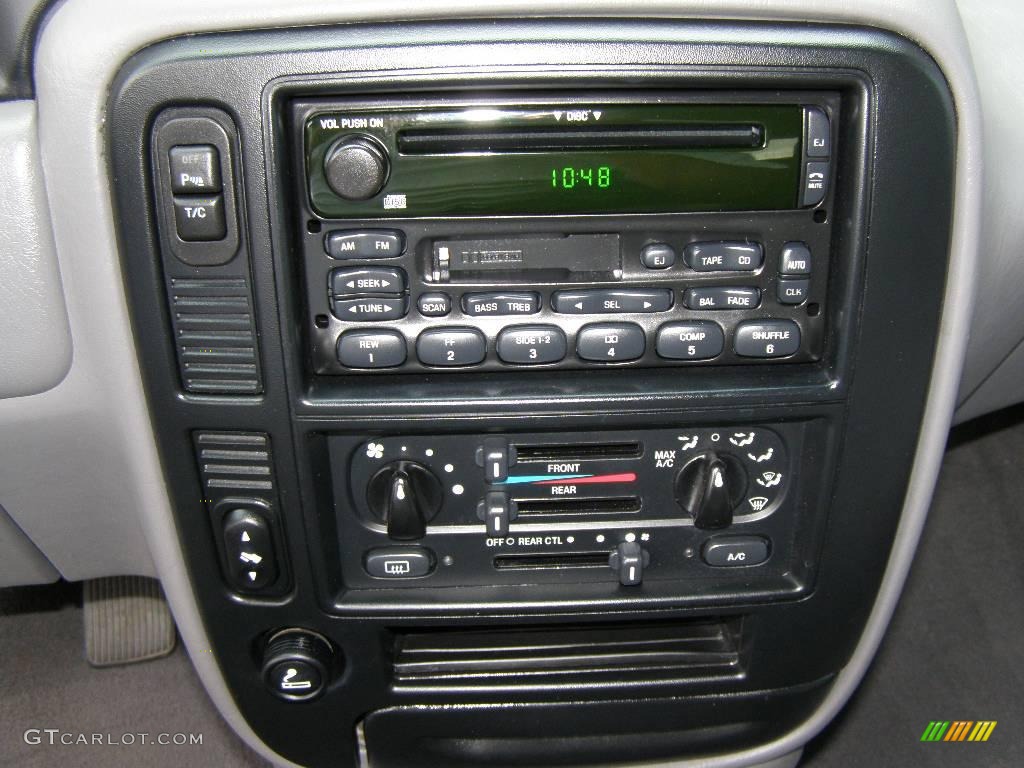 2001 Windstar SE - Medium Royal Blue Metallic / Medium Graphite photo #11