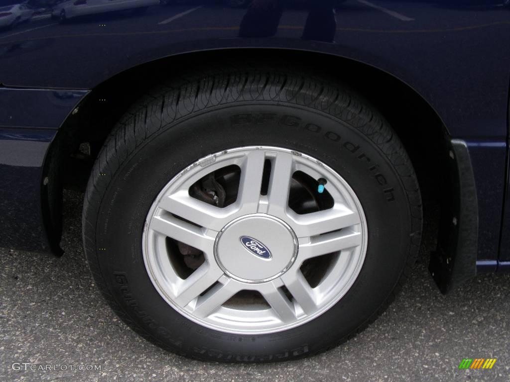 2001 Windstar SE - Medium Royal Blue Metallic / Medium Graphite photo #13