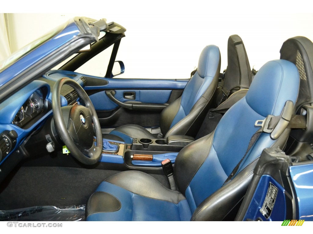 Topaz Interior 2001 BMW Z3 3.0i Roadster Photo #107033343