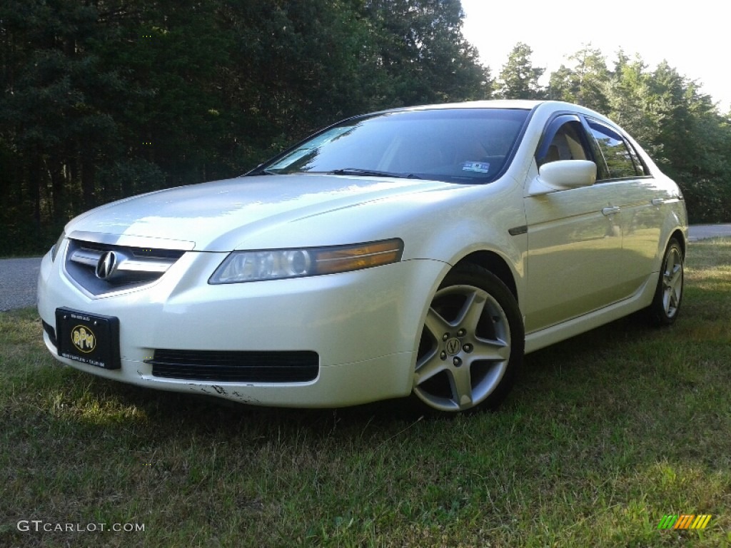 2004 TL 3.2 - White Diamond Pearl / Camel photo #1