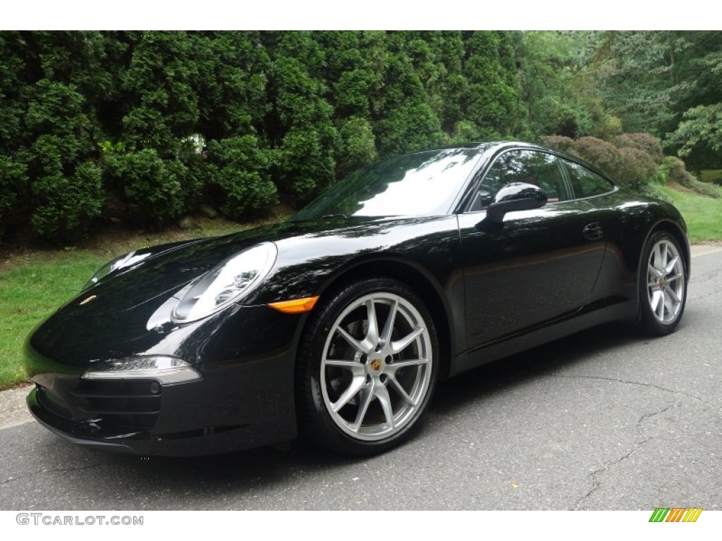 2015 911 Carrera Coupe - Black / Black/Garnet Red photo #1