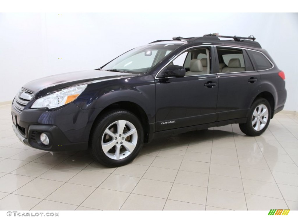 Deep Indigo Pearl 2013 Subaru Outback 2.5i Limited Exterior Photo #107036508