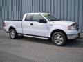 2005 Oxford White Ford F150 Lariat SuperCab 4x4  photo #1