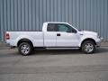 2005 Oxford White Ford F150 Lariat SuperCab 4x4  photo #2