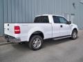 2005 Oxford White Ford F150 Lariat SuperCab 4x4  photo #3