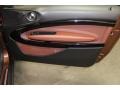 Lounge Red Copper & Carbon Black Leather Door Panel Photo for 2015 Mini Paceman #107038875