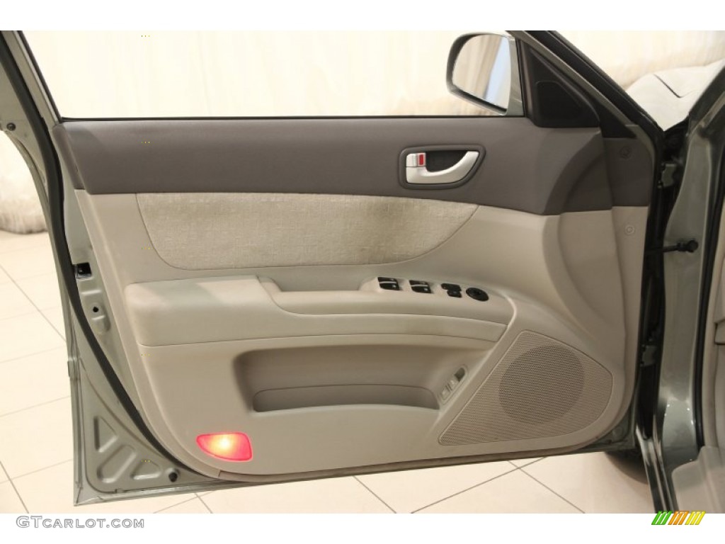 2007 Hyundai Sonata GLS Beige Door Panel Photo #107039448