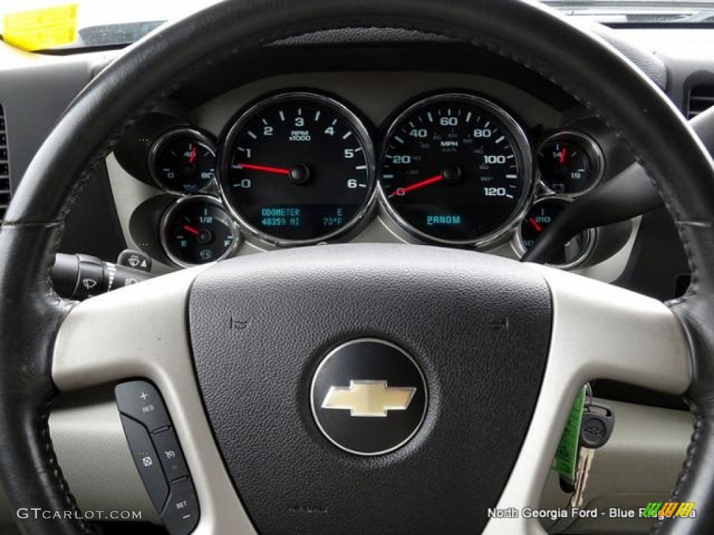 2009 Silverado 1500 LT XFE Crew Cab - Blue Granite Metallic / Light Cashmere photo #19