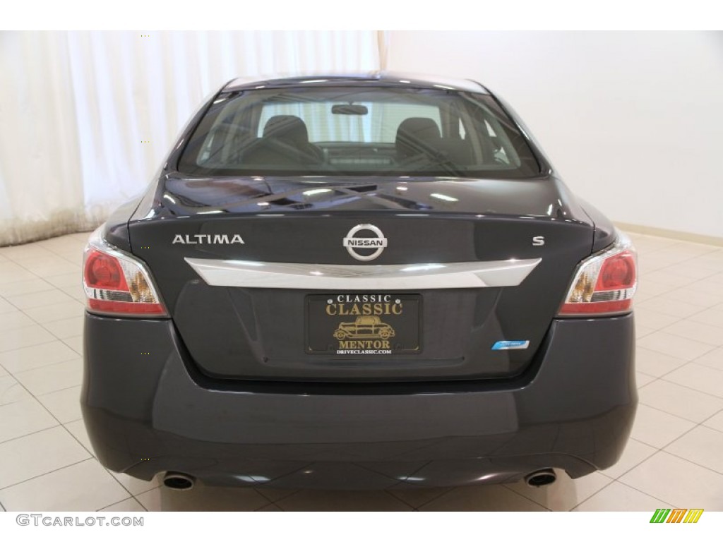 2014 Altima 2.5 S - Storm Blue / Charcoal photo #10