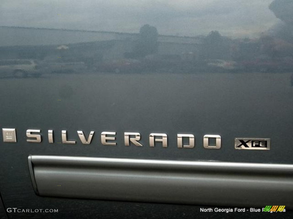 2009 Silverado 1500 LT XFE Crew Cab - Blue Granite Metallic / Light Cashmere photo #34