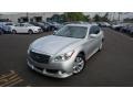 Liquid Platinum 2011 Infiniti M 37x AWD Sedan Exterior