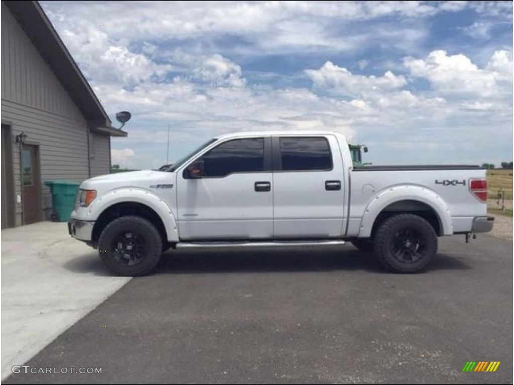 Oxford White 2014 Ford F150 XLT SuperCrew 4x4 Exterior Photo #107044134
