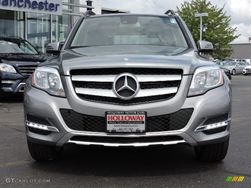 2015 GLK 350 4Matic - Paladium Silver Metallic / Black photo #2