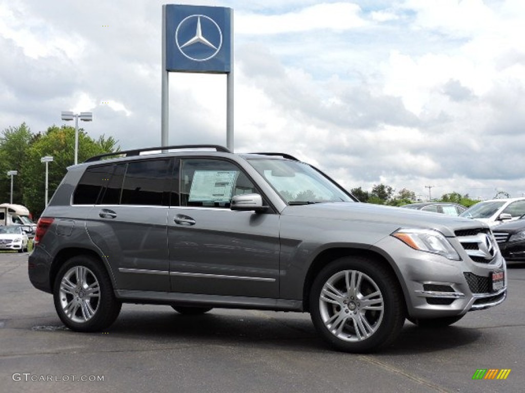 2015 GLK 350 4Matic - Paladium Silver Metallic / Black photo #3