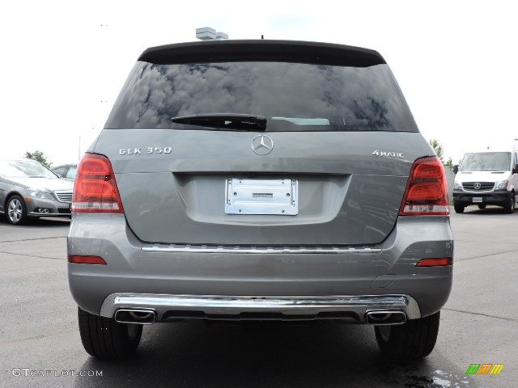 2015 GLK 350 4Matic - Paladium Silver Metallic / Black photo #4