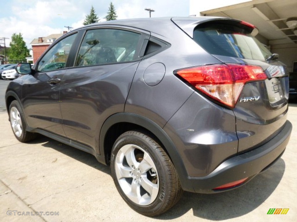 Modern Steel Metallic 2016 Honda HR-V LX Exterior Photo #107046394