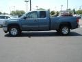 2008 Stealth Gray Metallic GMC Sierra 1500 SLE Extended Cab  photo #2