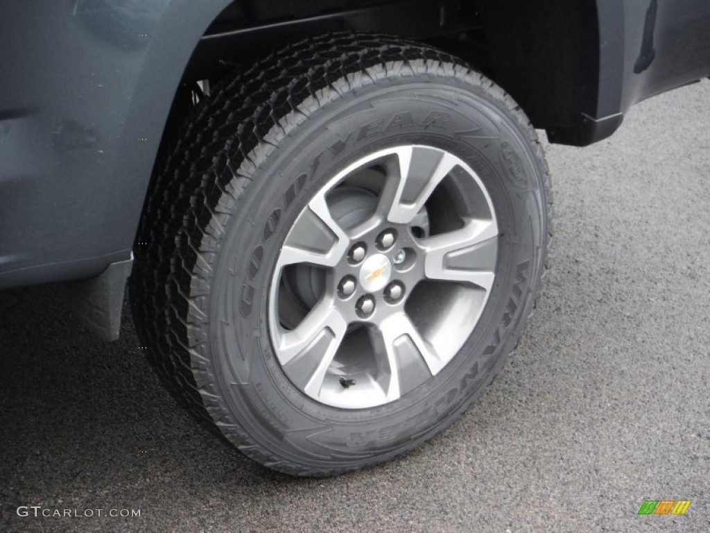 2015 Colorado Z71 Extended Cab 4WD - Cyber Gray Metallic / Jet Black photo #3