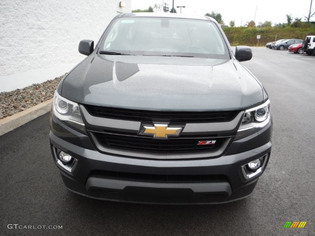 2015 Colorado Z71 Extended Cab 4WD - Cyber Gray Metallic / Jet Black photo #5