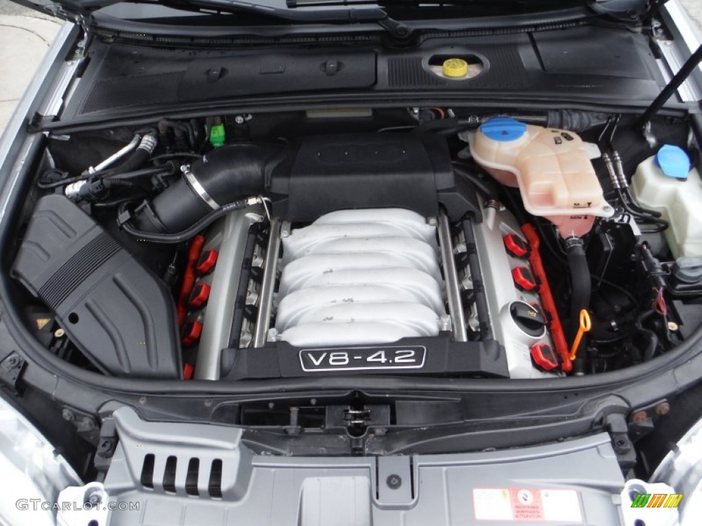2005 Audi S4 4.2 quattro Sedan 4.2 Liter DOHC 40-Valve V8 Engine Photo #107047969