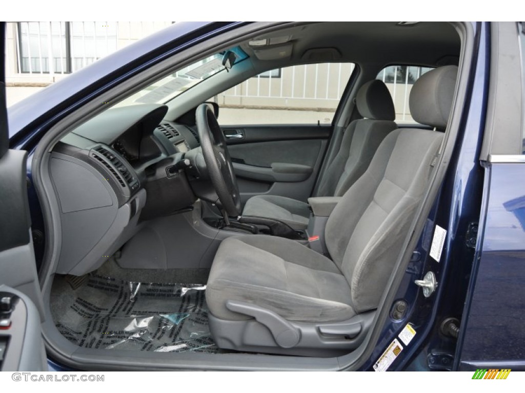 2006 Accord SE Sedan - Royal Blue Pearl / Gray photo #12