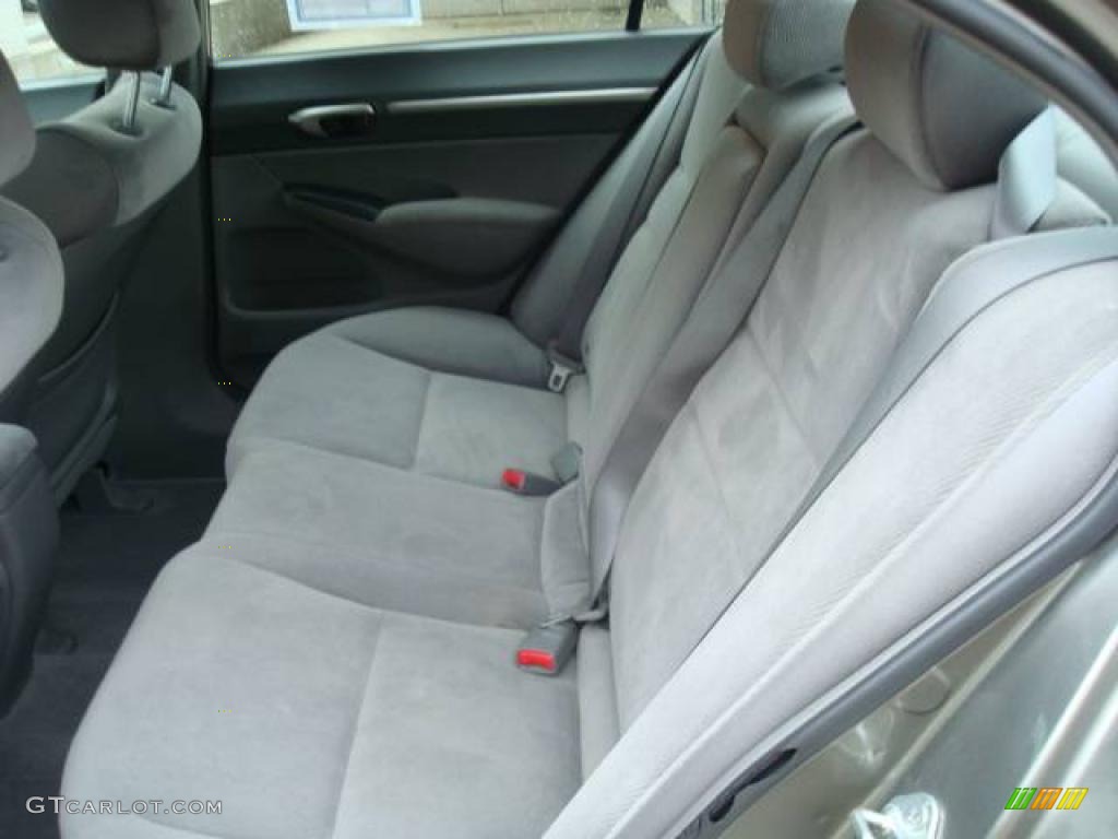 2007 Civic EX Sedan - Galaxy Gray Metallic / Gray photo #11