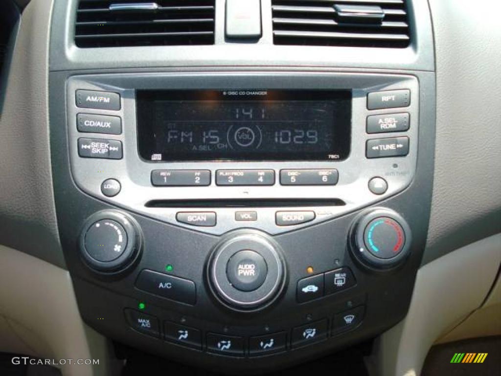 2006 Accord LX V6 Sedan - Nighthawk Black Pearl / Ivory photo #9