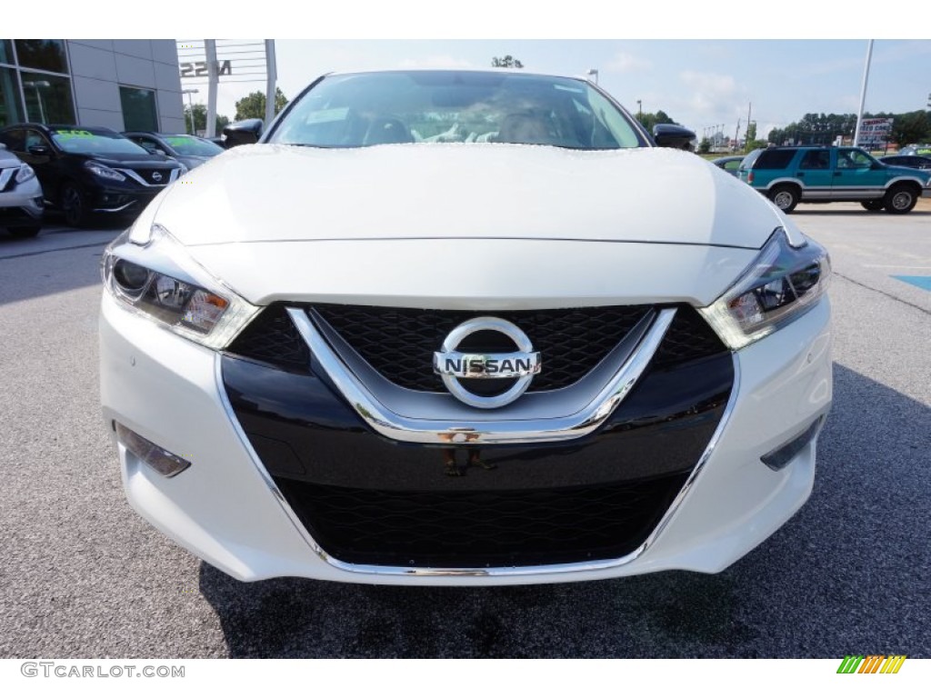 2016 Maxima SV - Pearl White / Cashmere photo #8