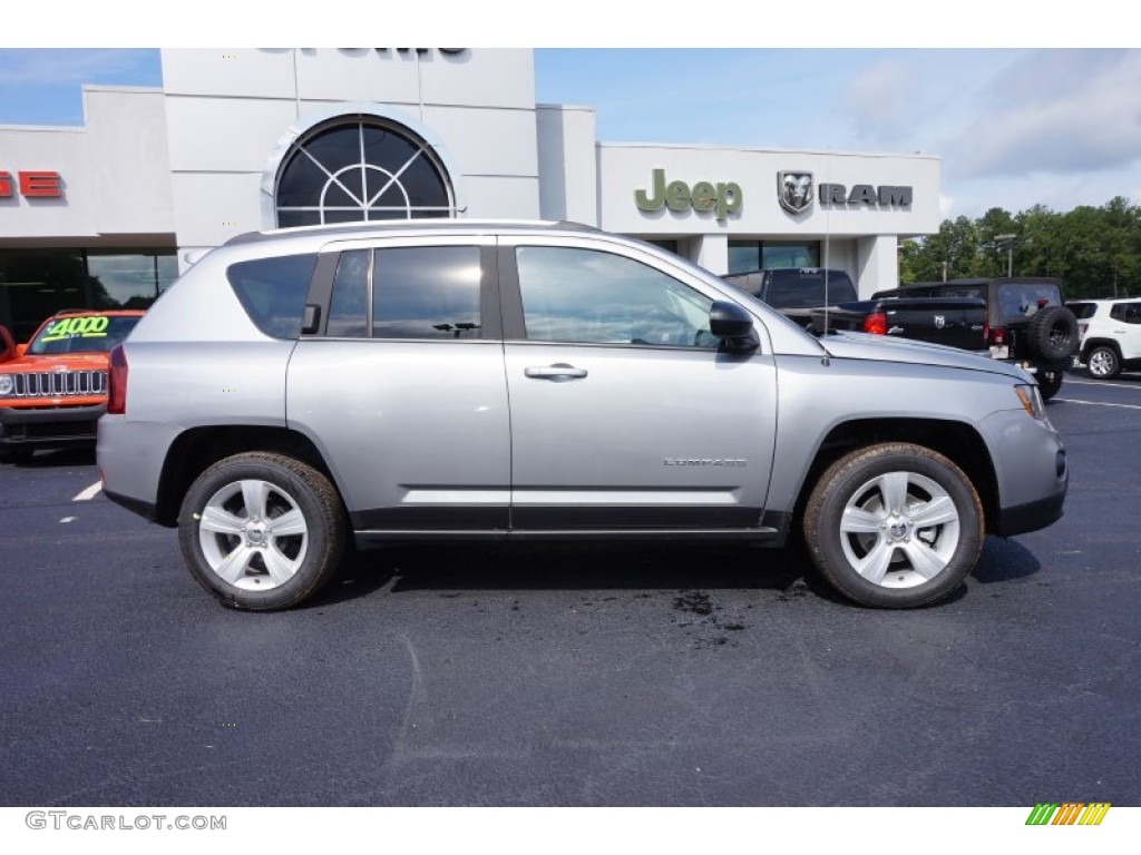 Billet Silver Metallic 2016 Jeep Compass Sport Exterior Photo #107053072