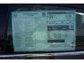 2016 Nissan Maxima Platinum Window Sticker