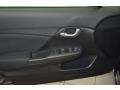 2015 Alabaster Silver Metallic Honda Civic LX Sedan  photo #8