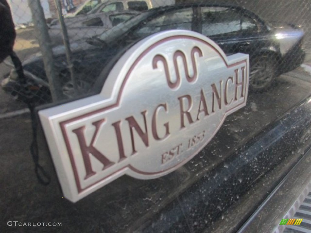 2015 F250 Super Duty King Ranch Crew Cab 4x4 - Tuxedo Black / King Ranch Mesa Antique Affect/Black photo #3