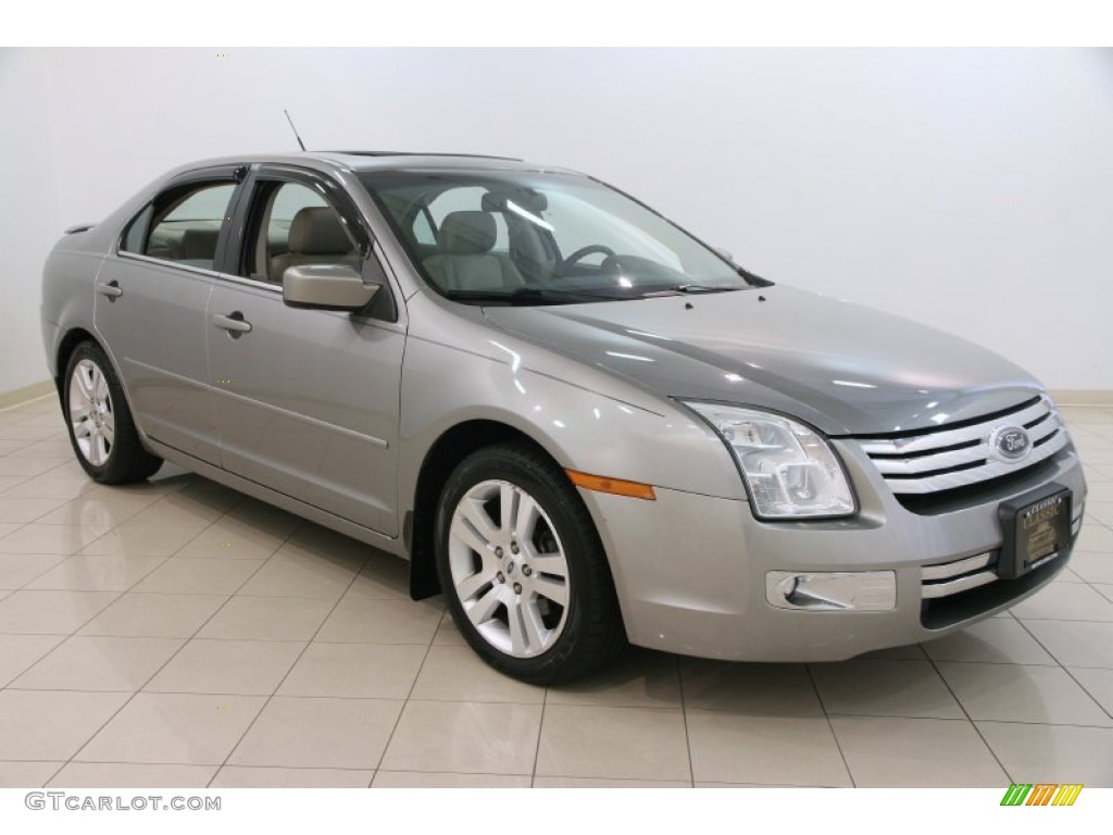 2008 Fusion SEL V6 AWD - Vapor Silver Metallic / Medium Light Stone photo #1