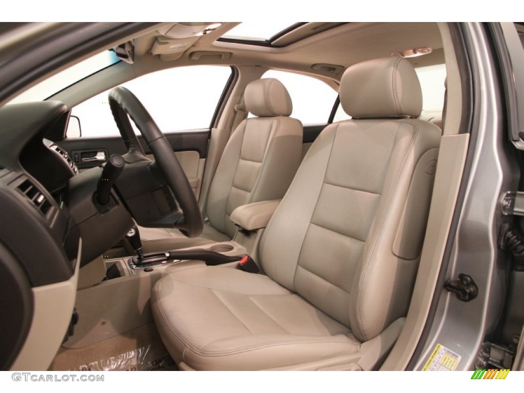 2008 Fusion SEL V6 AWD - Vapor Silver Metallic / Medium Light Stone photo #5