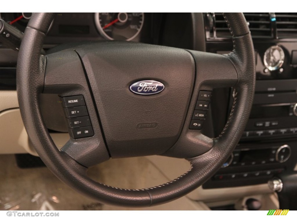 2008 Fusion SEL V6 AWD - Vapor Silver Metallic / Medium Light Stone photo #6