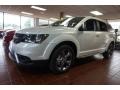 2016 Pearl White Tri-Coat Dodge Journey Crossroad  photo #2