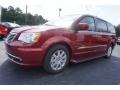2016 Deep Cherry Red Crystal Pearl Chrysler Town & Country Touring  photo #3