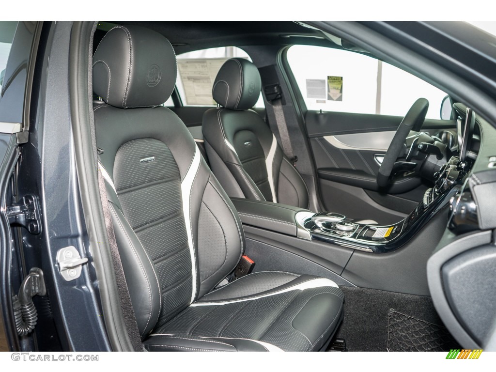 Black Interior 2016 Mercedes-Benz C 63 S AMG Sedan Photo #107058394