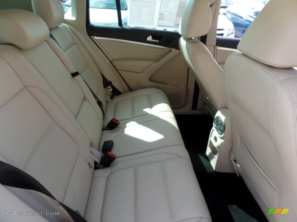 2012 Tiguan SEL - Deep Black Metallic / Beige photo #14