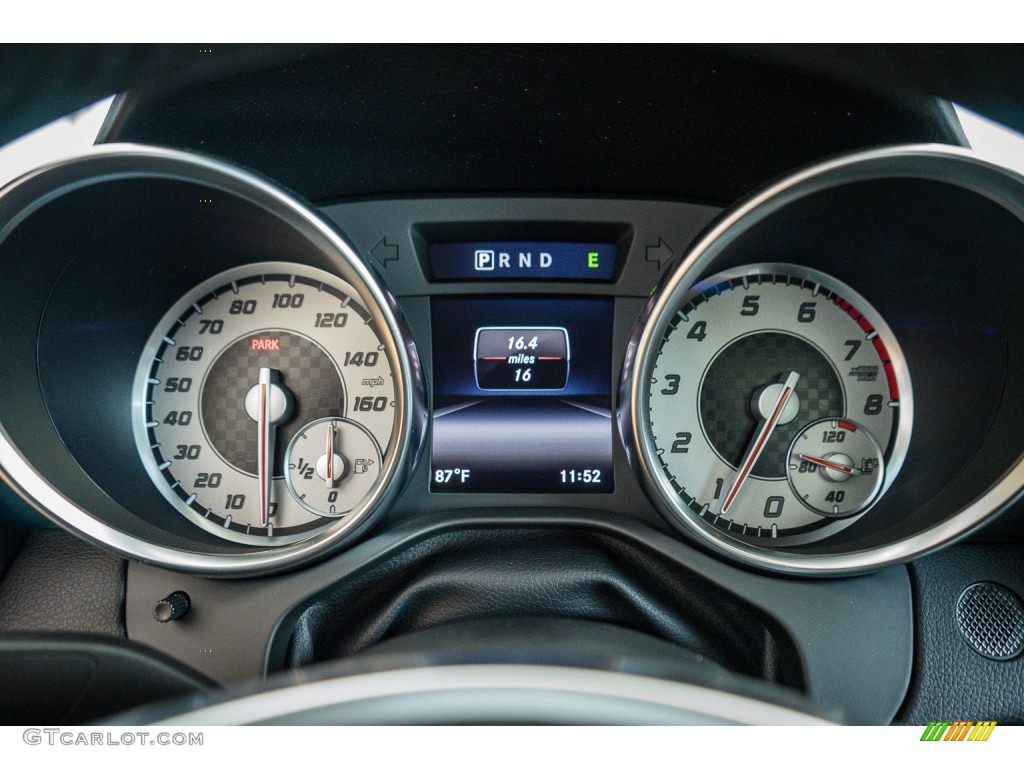 2016 Mercedes-Benz SLK 300 Roadster Gauges Photo #107059030