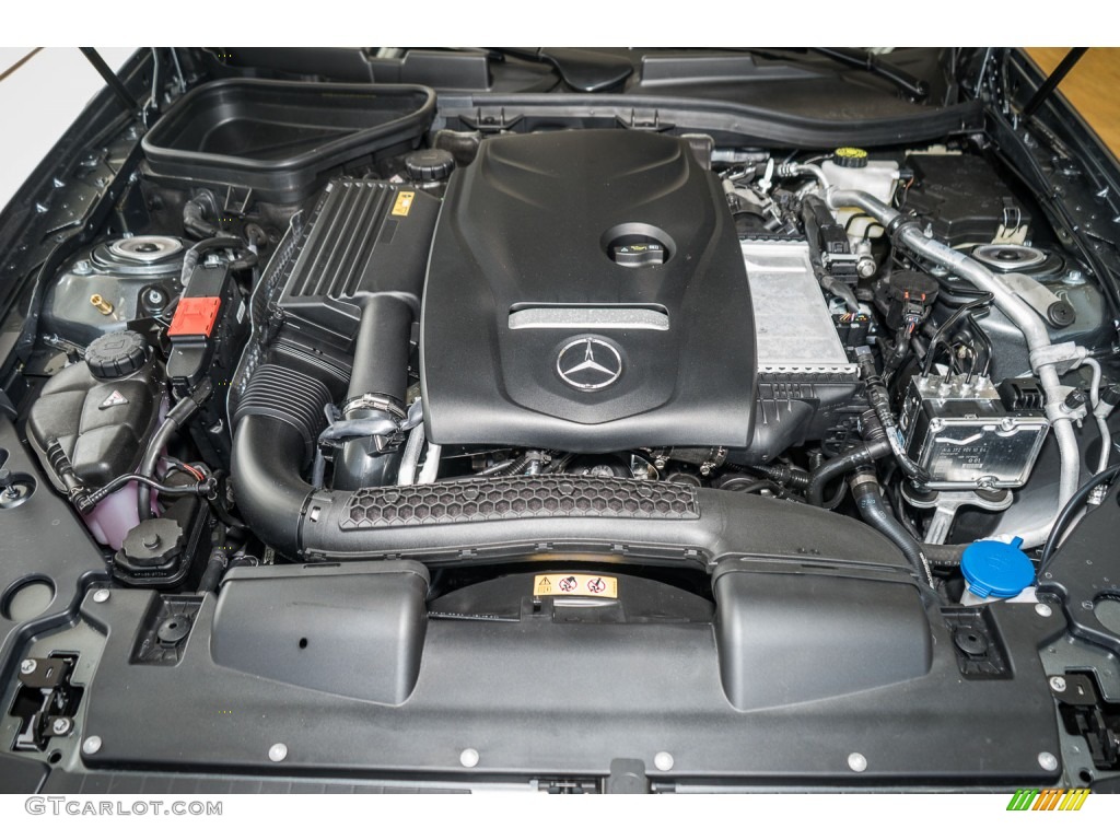 2016 Mercedes-Benz SLK 300 Roadster 2.0 Liter DI Turbocharged DOHC 16-Valve VVT 4 Cylinder Engine Photo #107059063
