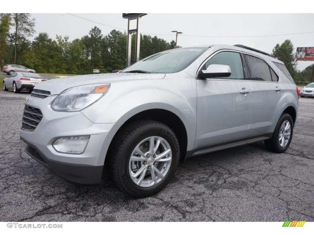 Silver Ice Metallic 2016 Chevrolet Equinox LT Exterior Photo #107059531