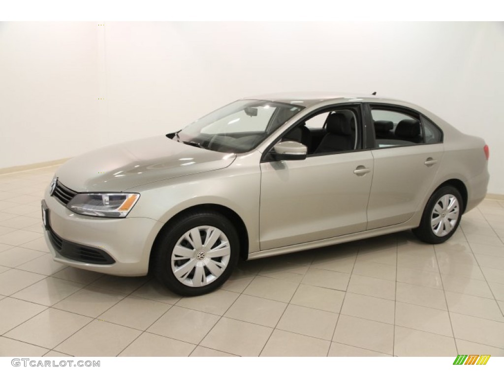 Moonrock Silver Metallic 2014 Volkswagen Jetta SE Sedan Exterior Photo #107059699