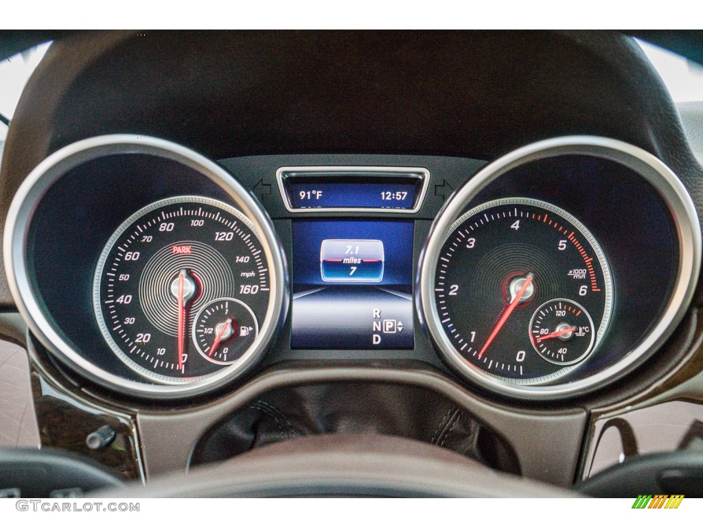 2016 Mercedes-Benz GLE 300d 4MATIC Gauges Photo #107059774