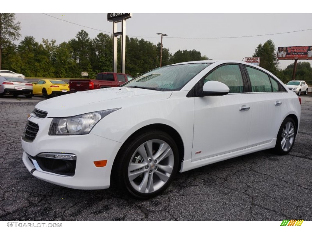 2016 Cruze Limited LTZ - Summit White / Cocoa/Light Neutral photo #3