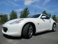 2009 Pearl White Nissan 370Z Touring Coupe  photo #6