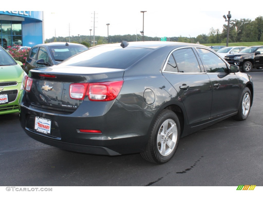 2014 Malibu LS - Ashen Gray Metallic / Jet Black/Titanium photo #3