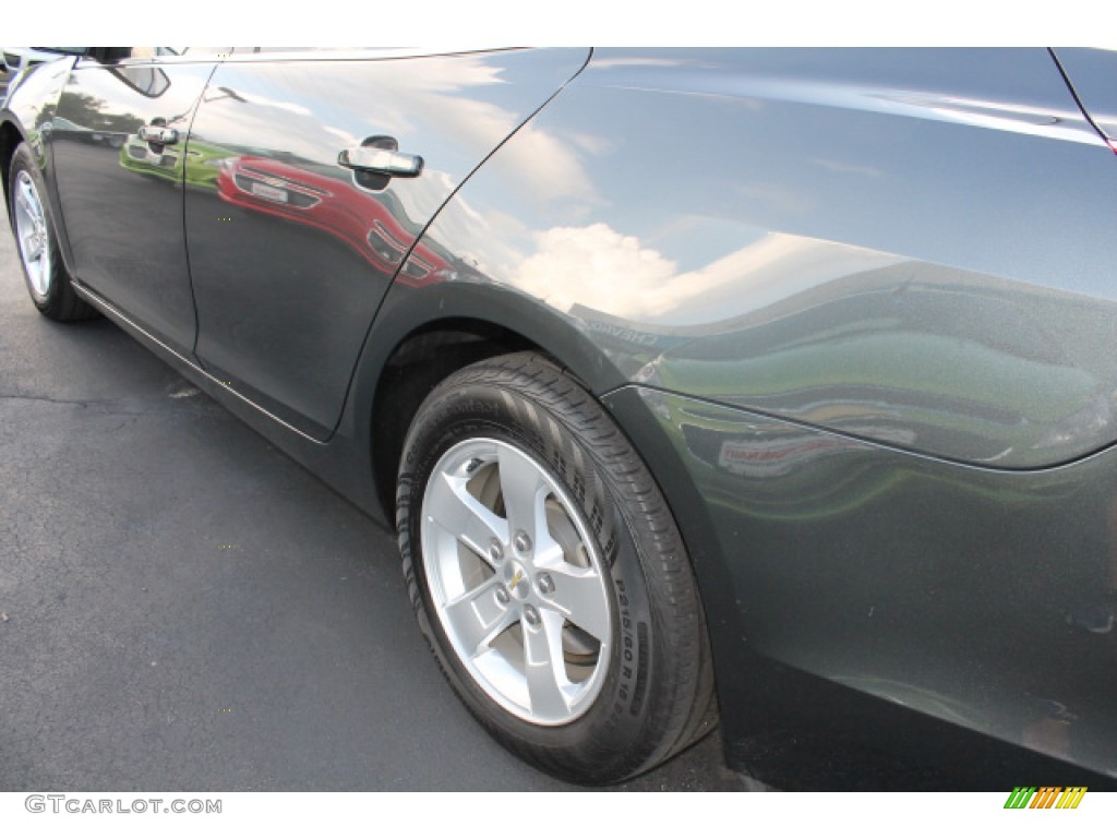 2014 Malibu LS - Ashen Gray Metallic / Jet Black/Titanium photo #4