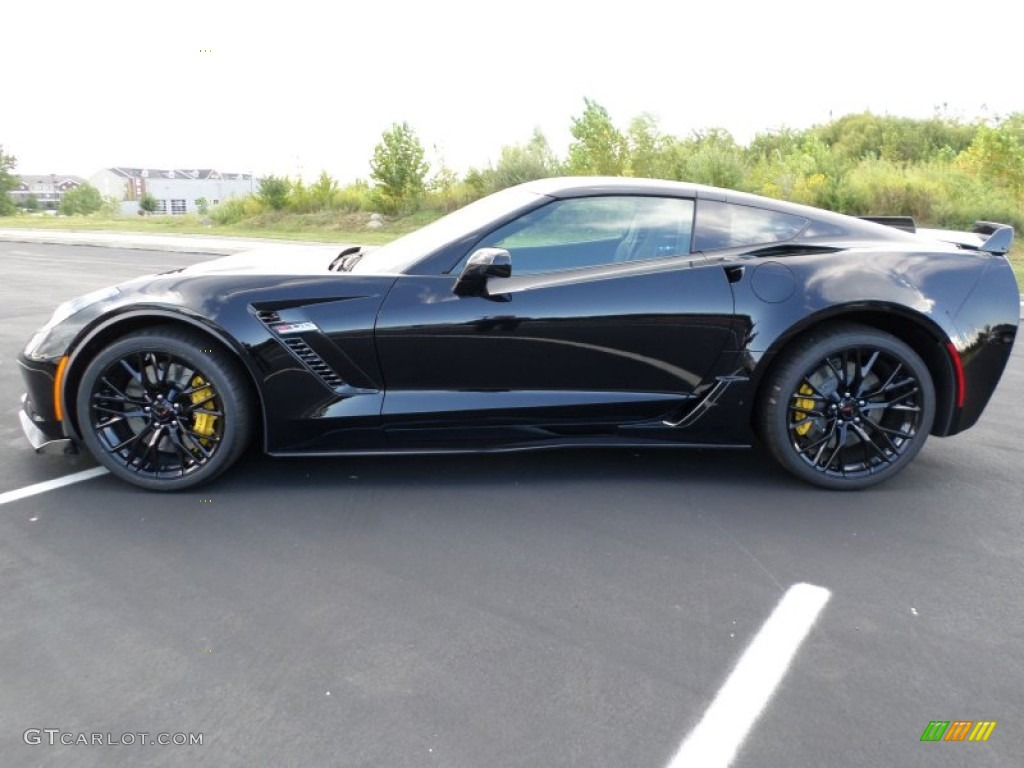 Black 2016 Chevrolet Corvette Z06 Coupe Exterior Photo #107062009